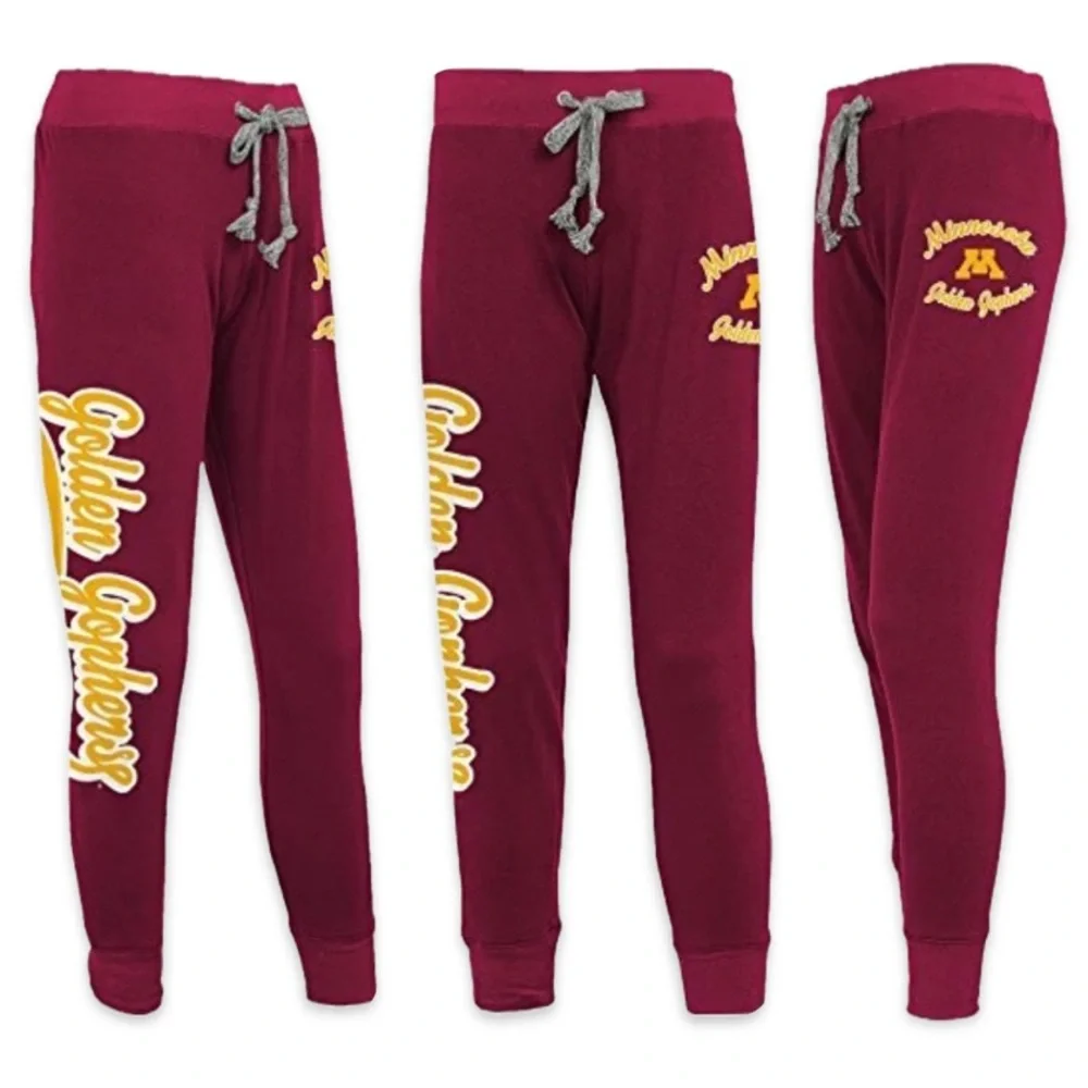 NWT [Gen2] Minnesota Golden Gophers NCAA Drawstring Jogger Sweats Juniors M 7/9 - Picture 2 of 14